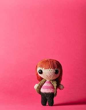 A crochet Donna Noble